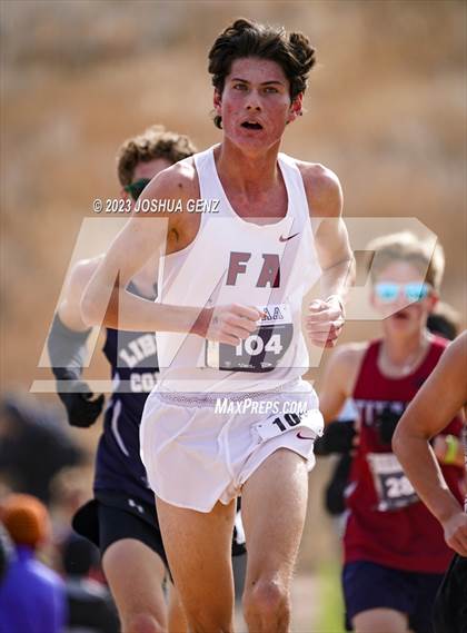 Thumbnail 3 in CHSAA 3A Cross Country Final photogallery.