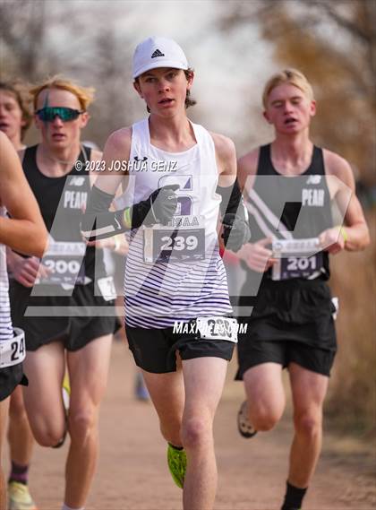 Thumbnail 2 in CHSAA 3A Cross Country Final photogallery.
