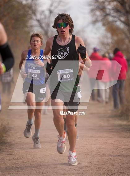 Thumbnail 2 in CHSAA 3A Cross Country Final photogallery.