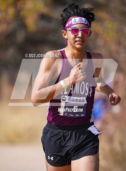 Thumbnail 2 in CHSAA 3A Cross Country Final photogallery.