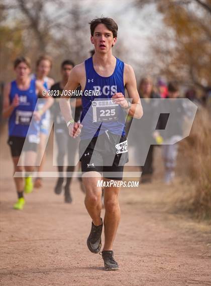 Thumbnail 2 in CHSAA 3A Cross Country Final photogallery.