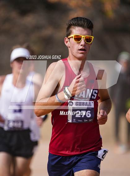Thumbnail 1 in CHSAA 3A Cross Country Final photogallery.