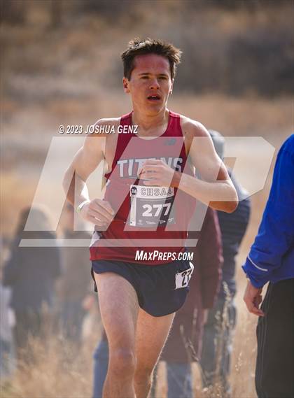 Thumbnail 3 in CHSAA 3A Cross Country Final photogallery.