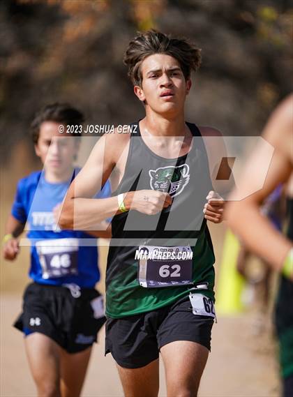 Thumbnail 3 in CHSAA 3A Cross Country Final photogallery.