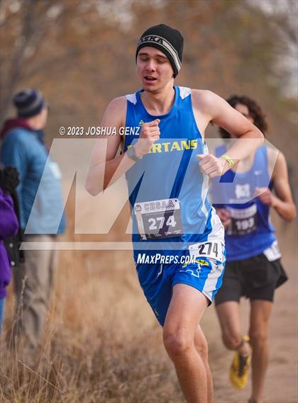 Thumbnail 3 in CHSAA 3A Cross Country Final photogallery.