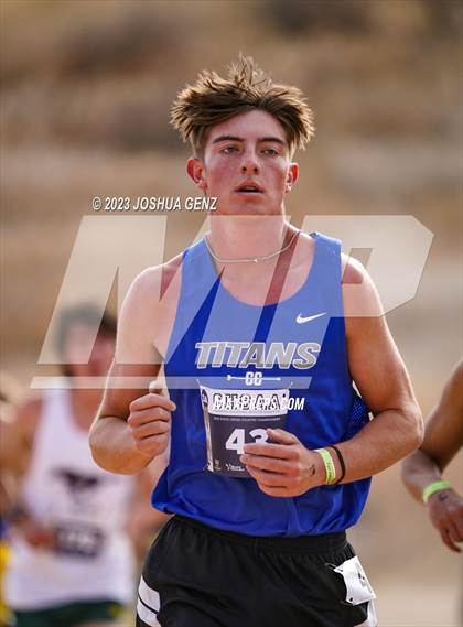 Thumbnail 3 in CHSAA 3A Cross Country Final photogallery.