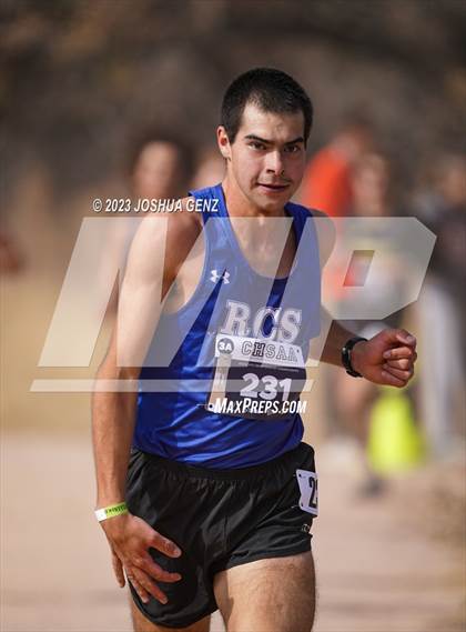 Thumbnail 3 in CHSAA 3A Cross Country Final photogallery.