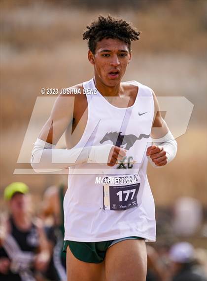 Thumbnail 3 in CHSAA 3A Cross Country Final photogallery.