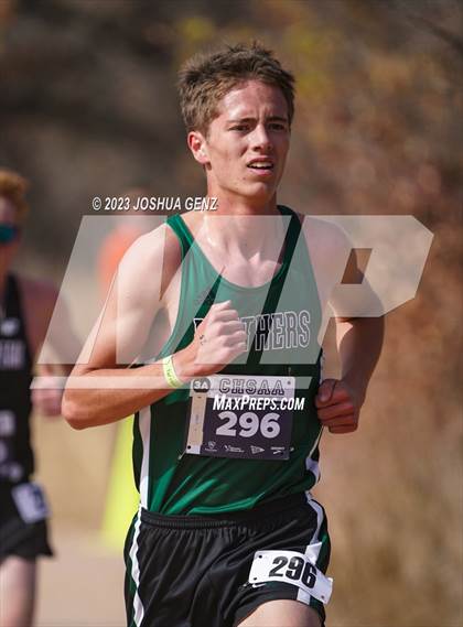 Thumbnail 1 in CHSAA 3A Cross Country Final photogallery.