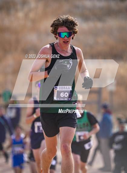 Thumbnail 2 in CHSAA 3A Cross Country Final photogallery.