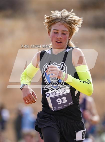 Thumbnail 1 in CHSAA 3A Cross Country Final photogallery.