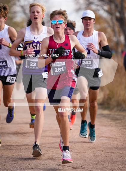 Thumbnail 1 in CHSAA 3A Cross Country Final photogallery.
