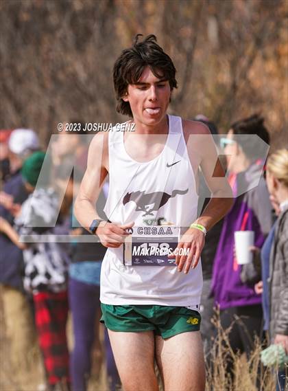 Thumbnail 3 in CHSAA 3A Cross Country Final photogallery.
