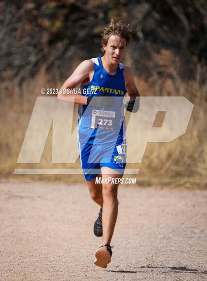 Thumbnail 1 in CHSAA 3A Cross Country Final photogallery.