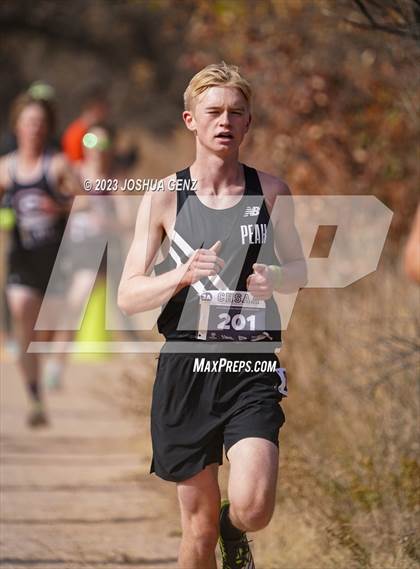 Thumbnail 3 in CHSAA 3A Cross Country Final photogallery.