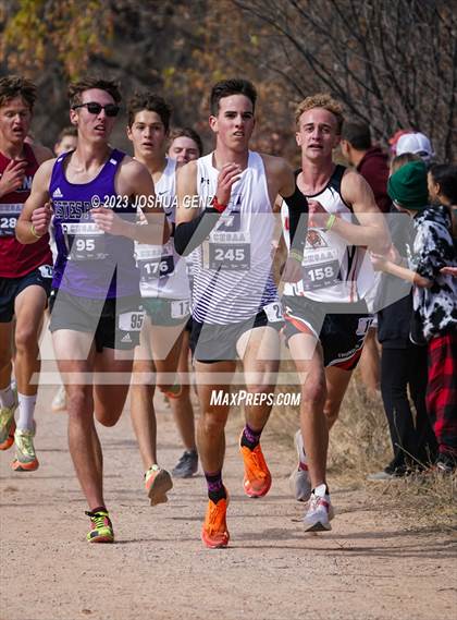 Thumbnail 3 in CHSAA 3A Cross Country Final photogallery.