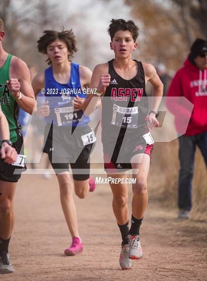 Thumbnail 3 in CHSAA 3A Cross Country Final photogallery.