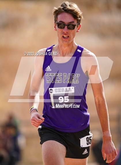 Thumbnail 2 in CHSAA 3A Cross Country Final photogallery.