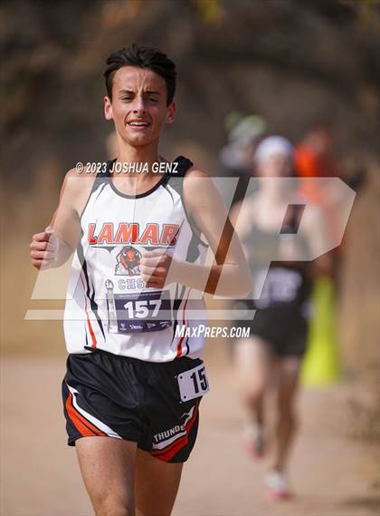Thumbnail 3 in CHSAA 3A Cross Country Final photogallery.
