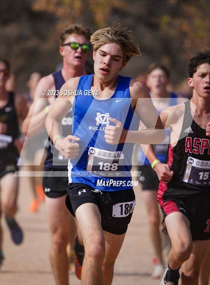 Thumbnail 1 in CHSAA 3A Cross Country Final photogallery.