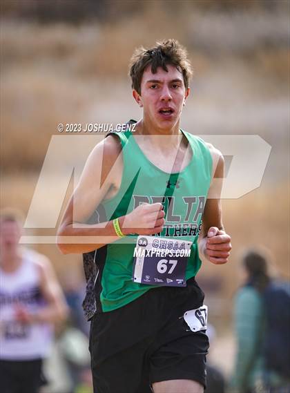Thumbnail 2 in CHSAA 3A Cross Country Final photogallery.