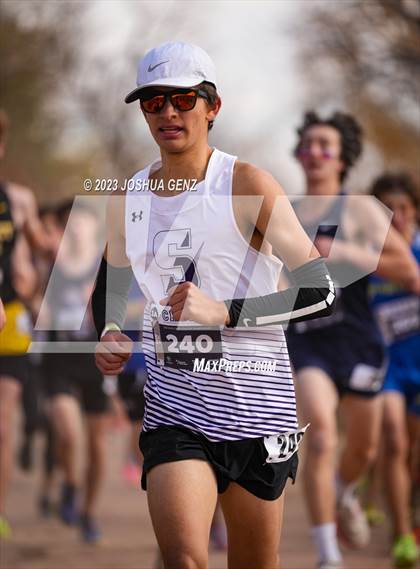 Thumbnail 1 in CHSAA 3A Cross Country Final photogallery.