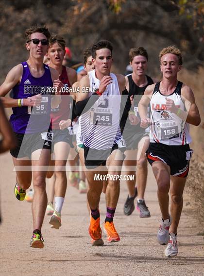 Thumbnail 1 in CHSAA 3A Cross Country Final photogallery.