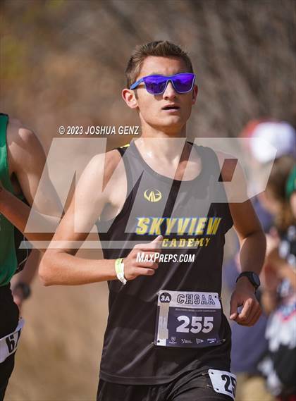 Thumbnail 3 in CHSAA 3A Cross Country Final photogallery.