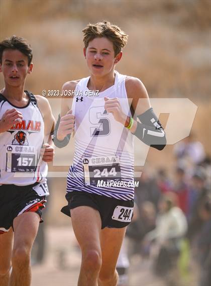 Thumbnail 3 in CHSAA 3A Cross Country Final photogallery.