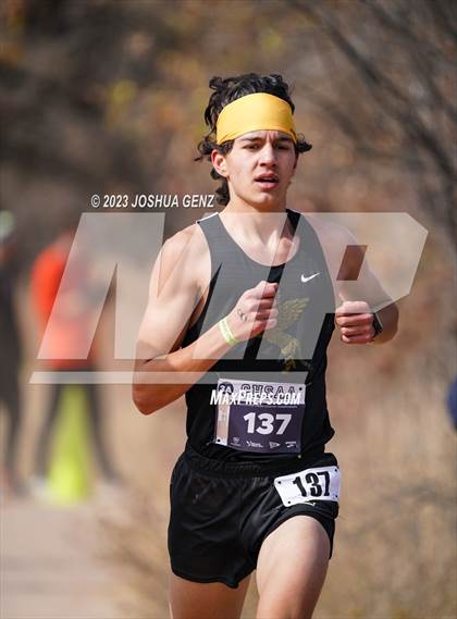 Thumbnail 3 in CHSAA 3A Cross Country Final photogallery.