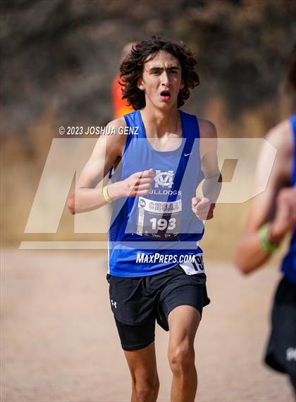 Thumbnail 2 in CHSAA 3A Cross Country Final photogallery.