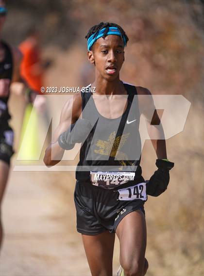 Thumbnail 3 in CHSAA 3A Cross Country Final photogallery.