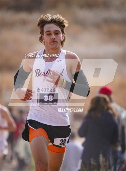 Thumbnail 3 in CHSAA 3A Cross Country Final photogallery.