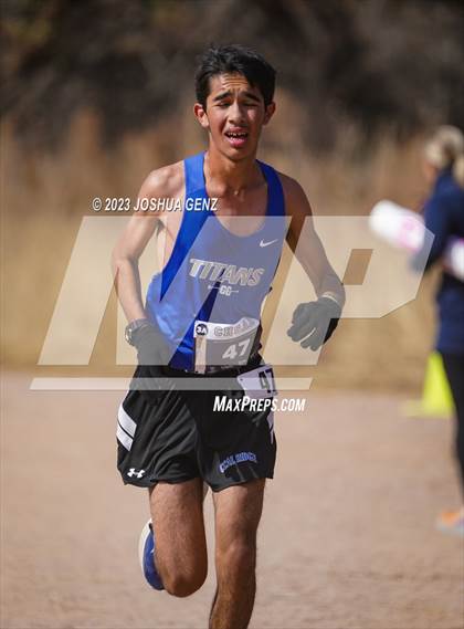 Thumbnail 3 in CHSAA 3A Cross Country Final photogallery.