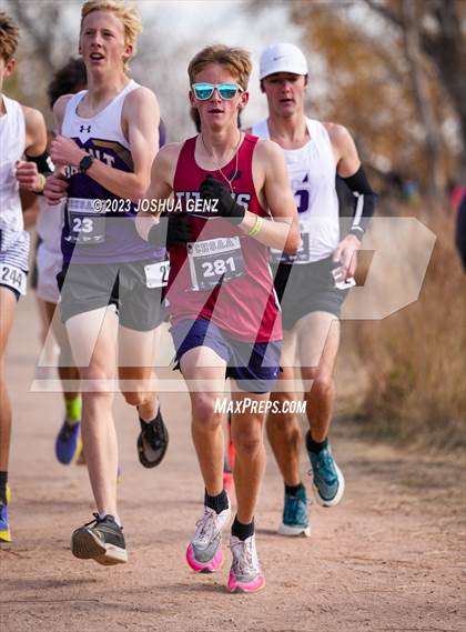 Thumbnail 3 in CHSAA 3A Cross Country Final photogallery.
