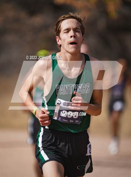 Thumbnail 1 in CHSAA 3A Cross Country Final photogallery.