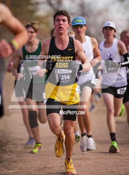 Thumbnail 3 in CHSAA 3A Cross Country Final photogallery.