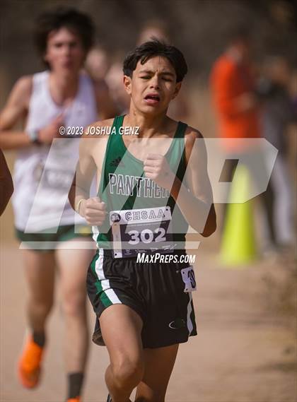 Thumbnail 1 in CHSAA 3A Cross Country Final photogallery.