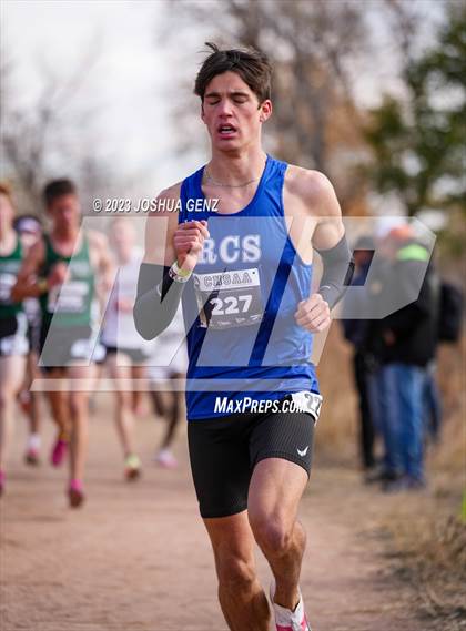 Thumbnail 3 in CHSAA 3A Cross Country Final photogallery.