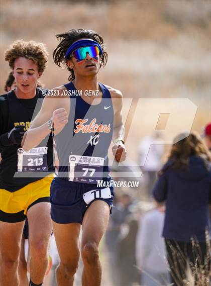 Thumbnail 3 in CHSAA 3A Cross Country Final photogallery.