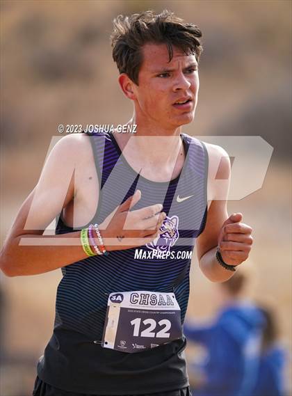Thumbnail 3 in CHSAA 3A Cross Country Final photogallery.