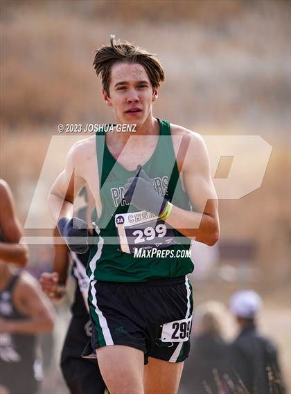 Thumbnail 3 in CHSAA 3A Cross Country Final photogallery.