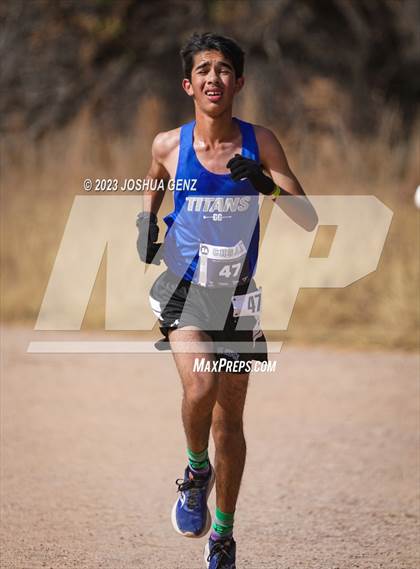 Thumbnail 2 in CHSAA 3A Cross Country Final photogallery.