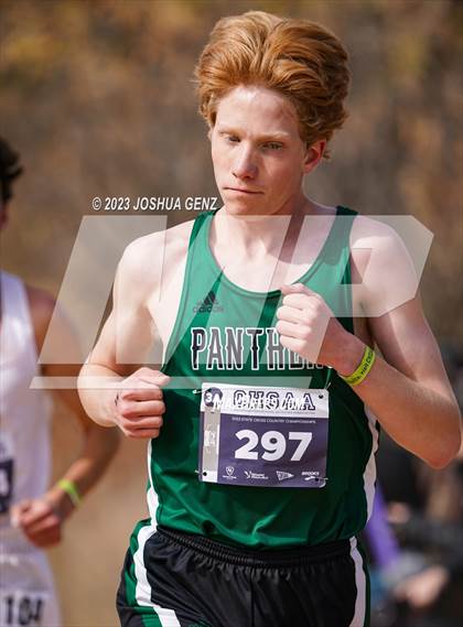 Thumbnail 1 in CHSAA 3A Cross Country Final photogallery.