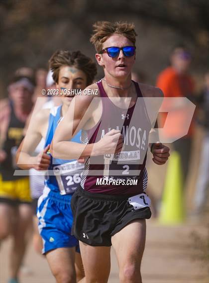 Thumbnail 3 in CHSAA 3A Cross Country Final photogallery.