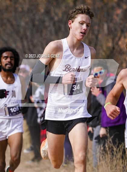 Thumbnail 1 in CHSAA 3A Cross Country Final photogallery.