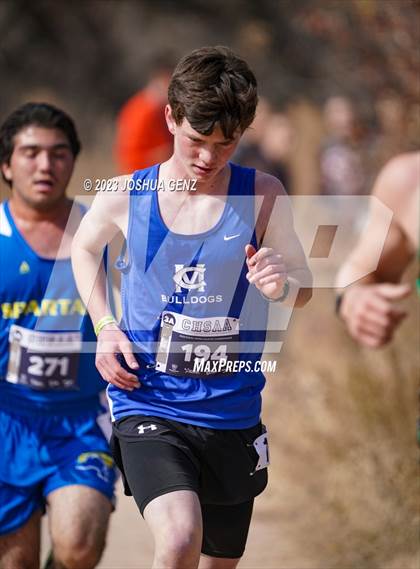 Thumbnail 3 in CHSAA 3A Cross Country Final photogallery.