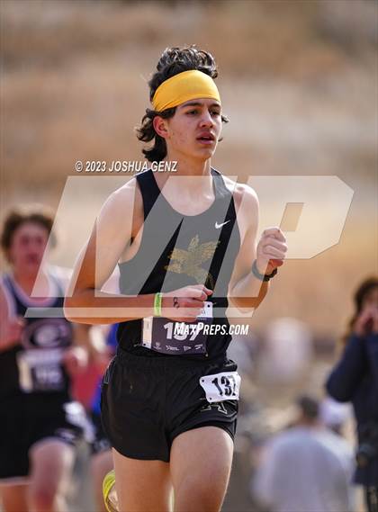 Thumbnail 1 in CHSAA 3A Cross Country Final photogallery.