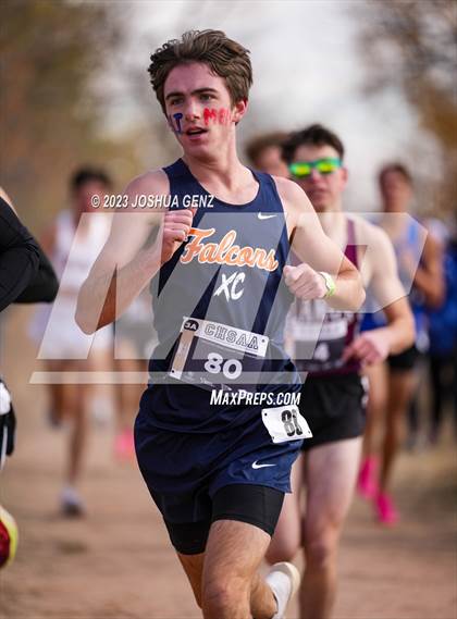 Thumbnail 2 in CHSAA 3A Cross Country Final photogallery.