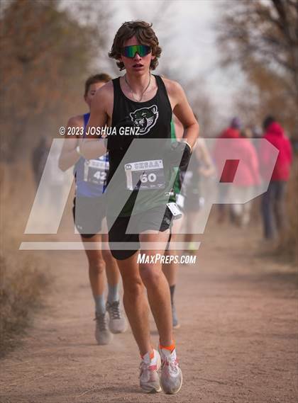 Thumbnail 3 in CHSAA 3A Cross Country Final photogallery.
